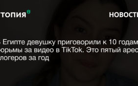 Суд Каира заочно приговорил двадцатилетнюю популярную тиктокершу Ханин Хоссам к десяти годам тюрьмы по обвинению в торговле людьми.